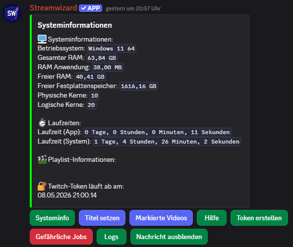 StreamWizard Demo-Bild 4