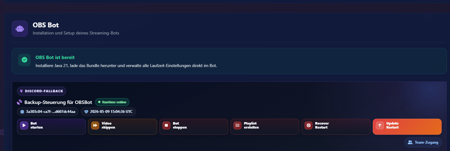 StreamWizard Demo-Bild 6