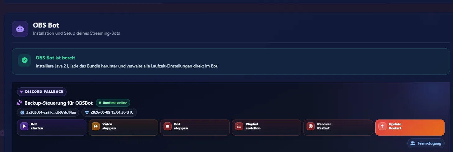 StreamWizard Demo-Bild 6